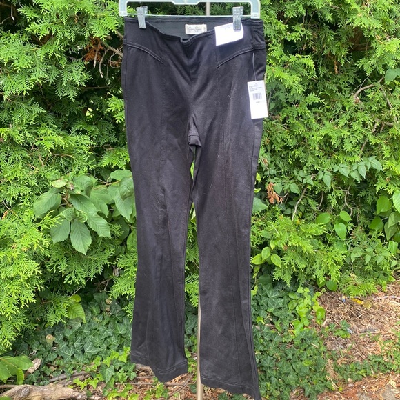 Jessica Simpson Black Flare Dress pants size 4/27 Black - Picture 1 of 8